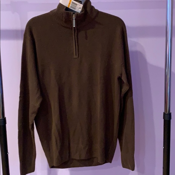 Geoffrey Beene Other - Geoffrey Beene Men's Zip Neck Sweater NWT